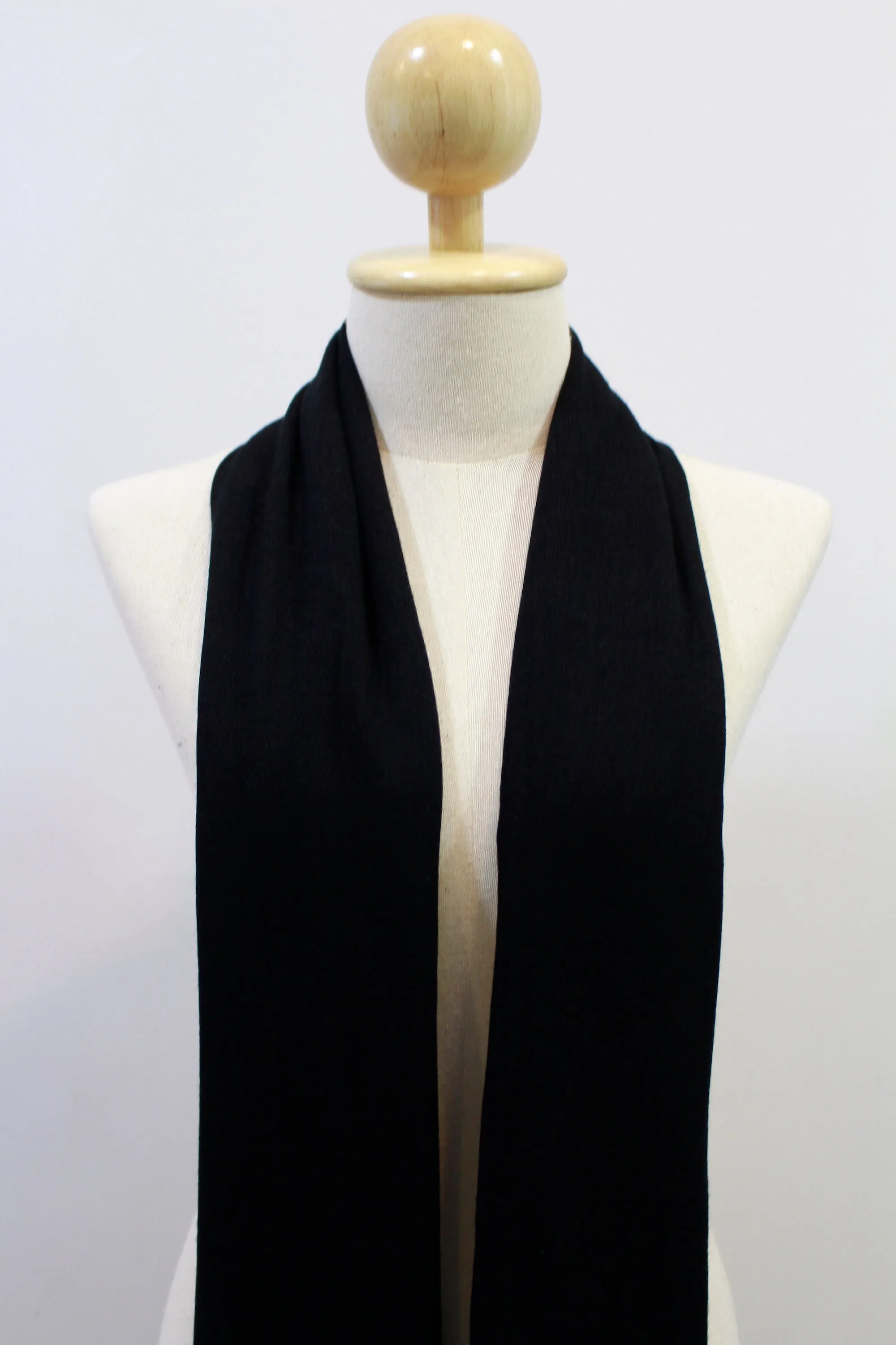 100% Cashmere Black Pashmina Shawl/Scarf