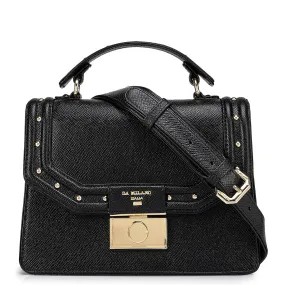 Black Franzy Satchel Bag