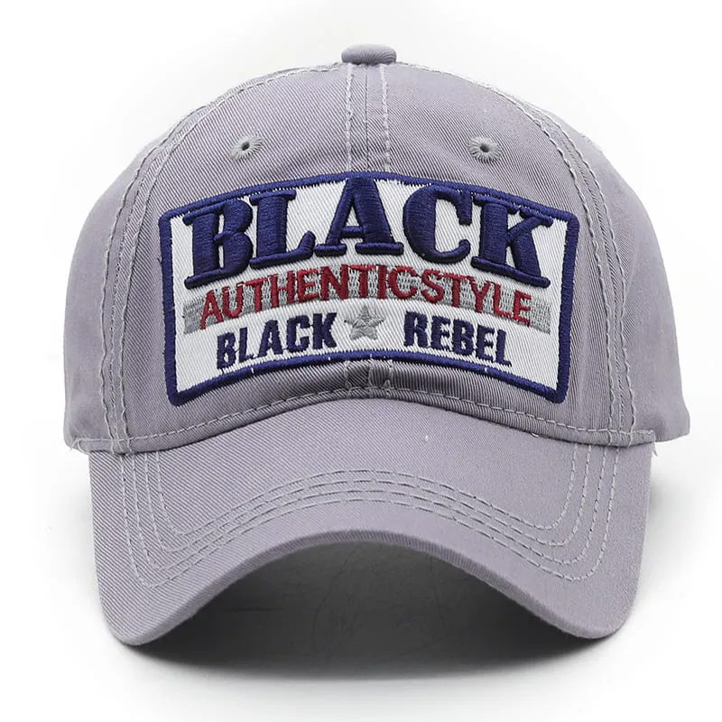 Black Rebel Baseball Cap