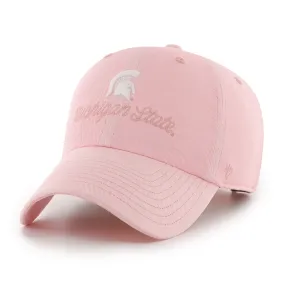 Brand '47 Women's Pink Script Michigan State Hat