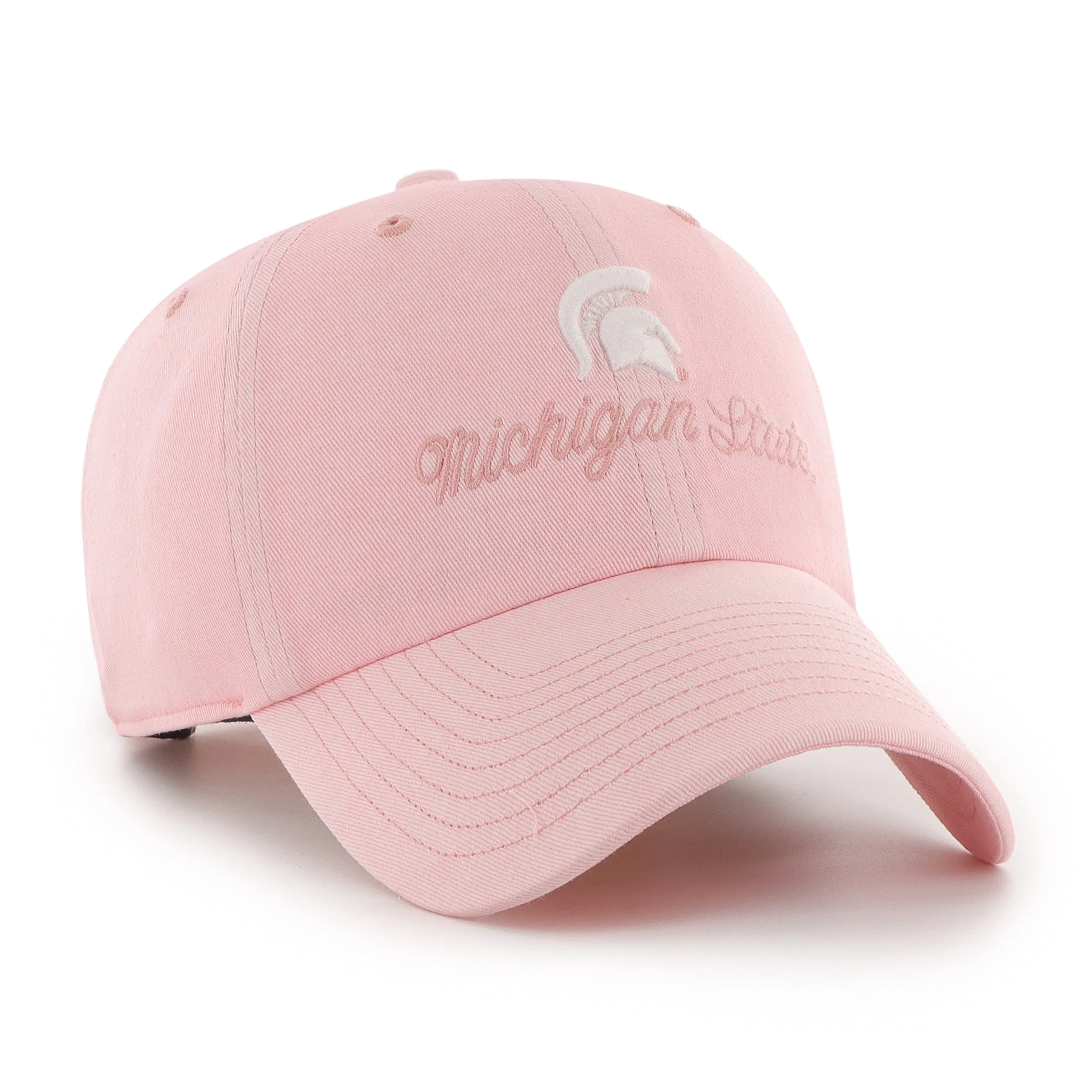 Brand '47 Women's Pink Script Michigan State Hat