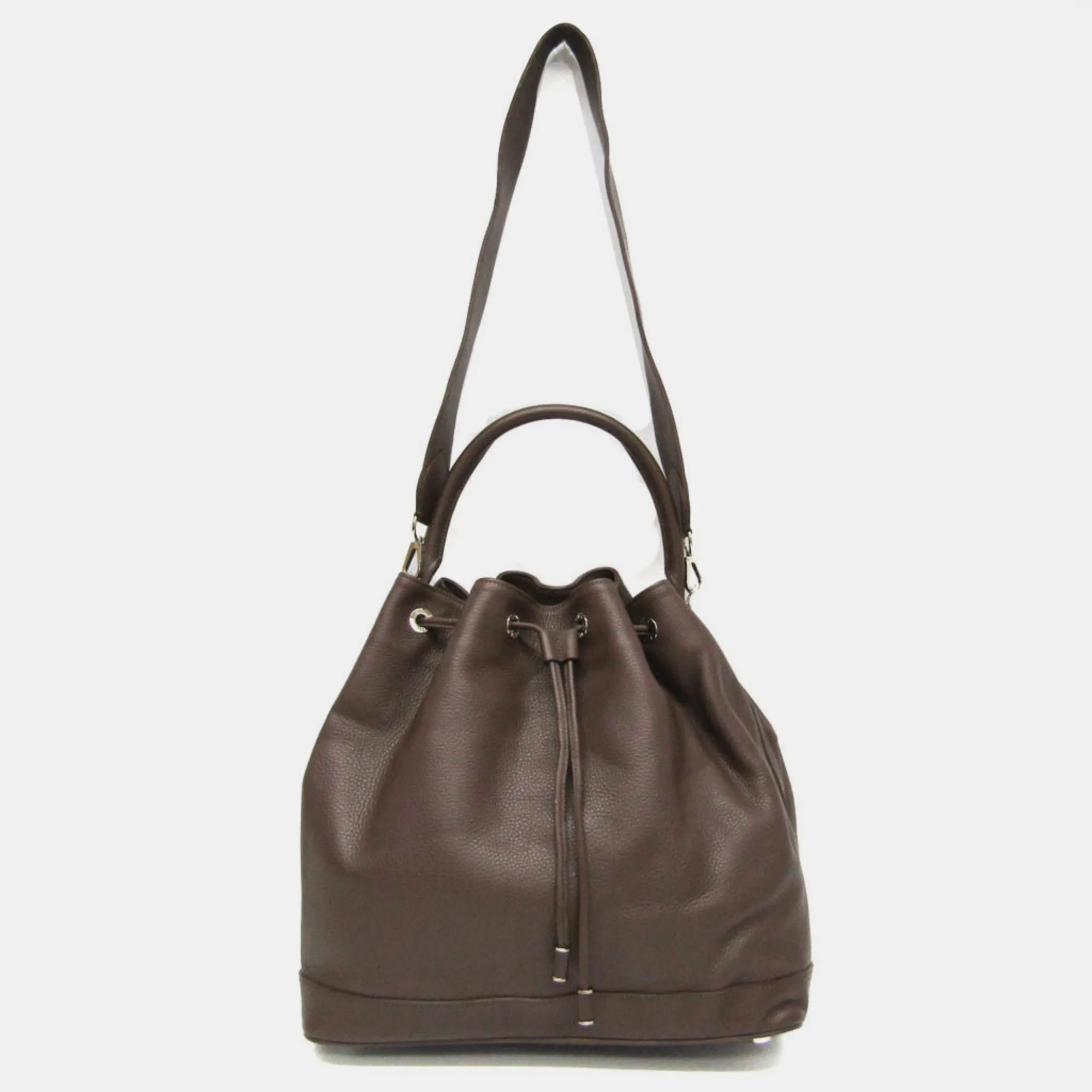 Brown Haute Maroquinerie Ch&egrave;vre Noe GM Shoulder Bag