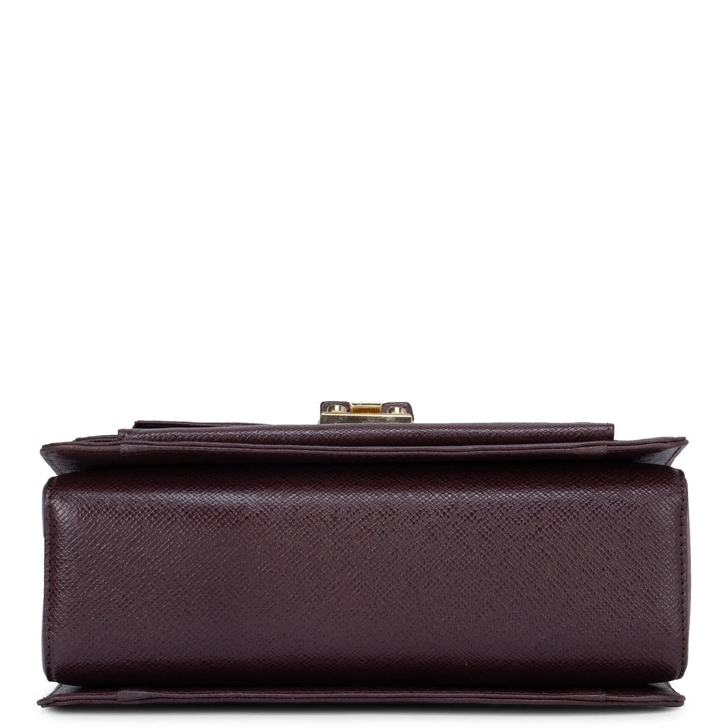 Burgundy Franzy Satchel Bag