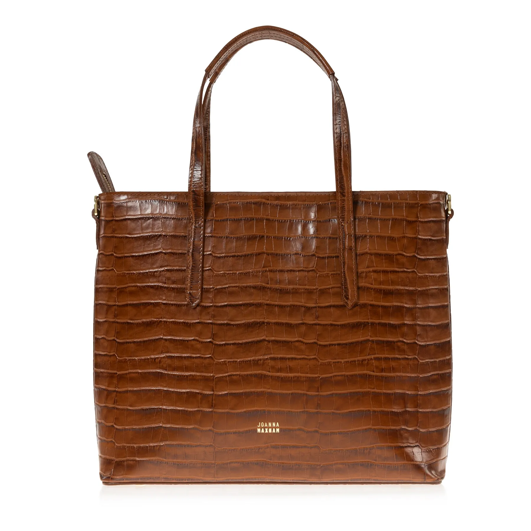 Cabas Tote Bag (Saddle Croc-Embossed)