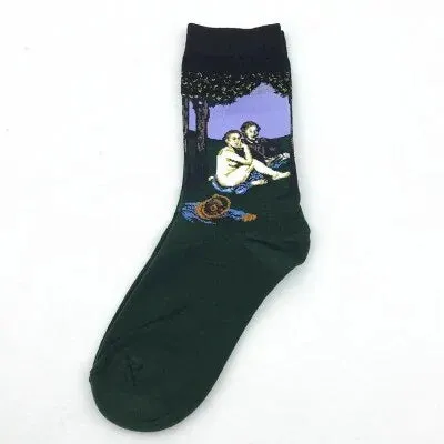 Classic Retro Socks Design