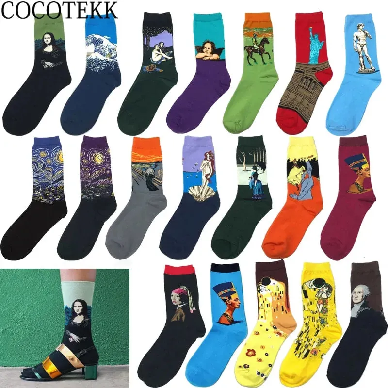 Classic Retro Socks Design