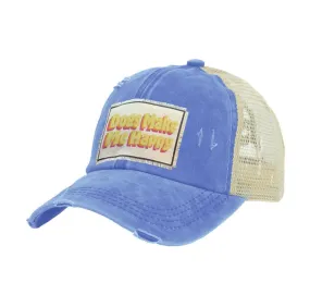 Dogs Make Me Happy Vintage Distressed Trucker Adult Hat