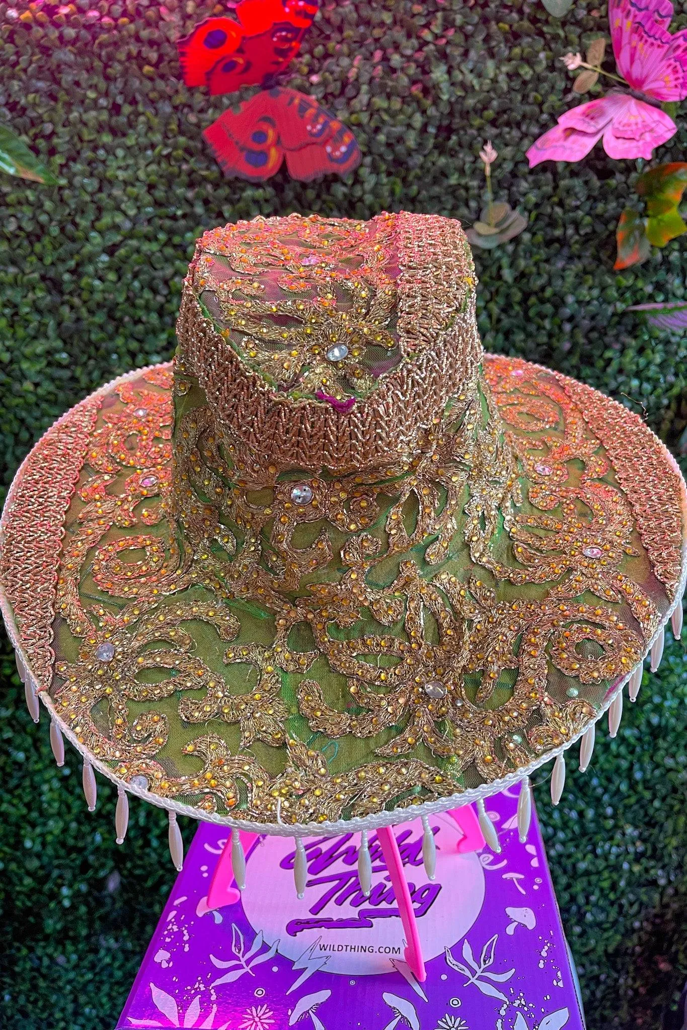 Earthy Essence Sari Hat