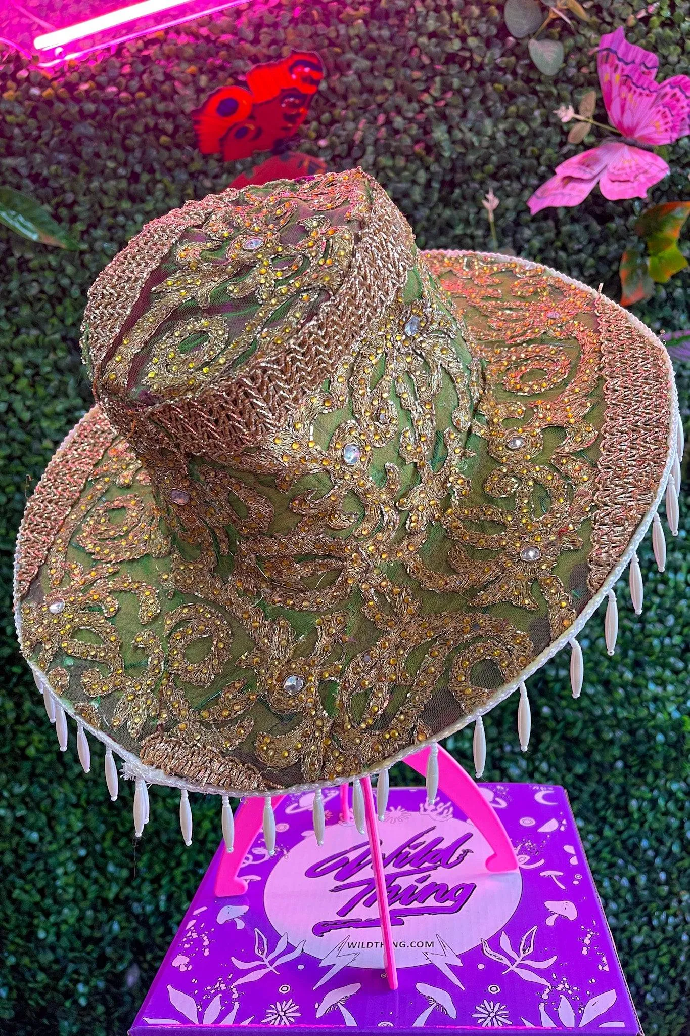 Earthy Essence Sari Hat