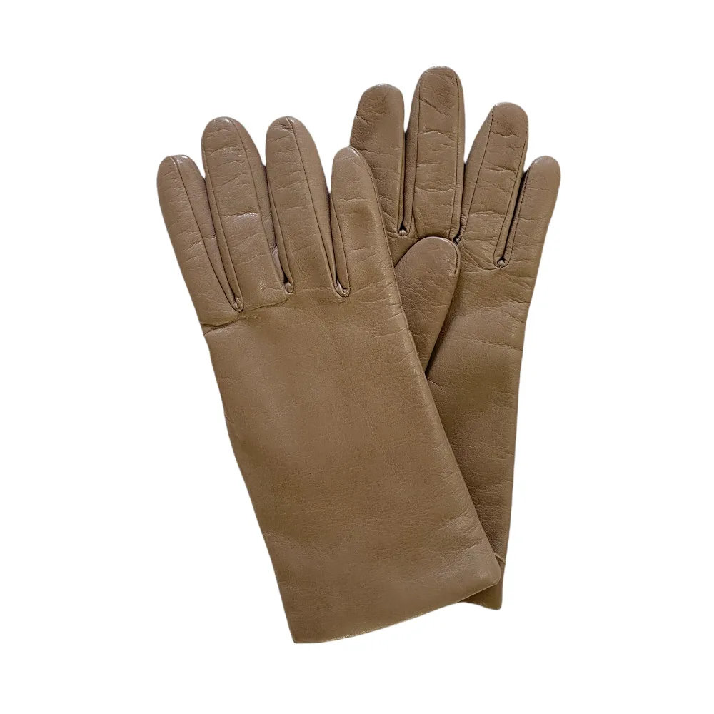 Emma - Women's Cashmere Lined Leather Gloves