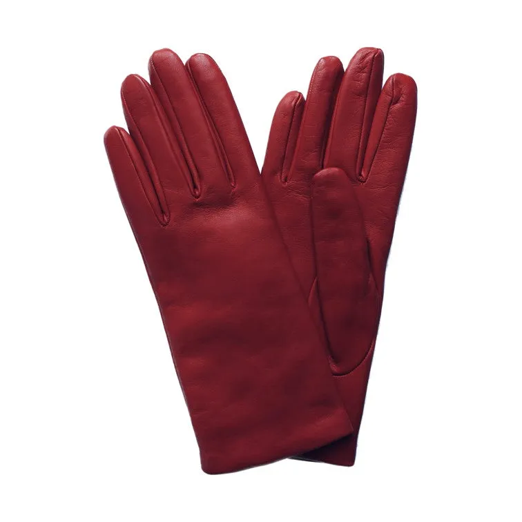 Emma - Women's Cashmere Lined Leather Gloves