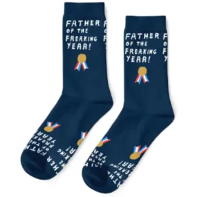 Father Of The Year Men's Crew Socks