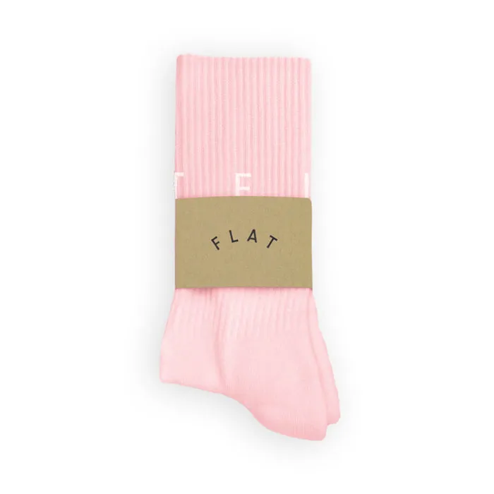 FLAT SOCKS Around - Pink