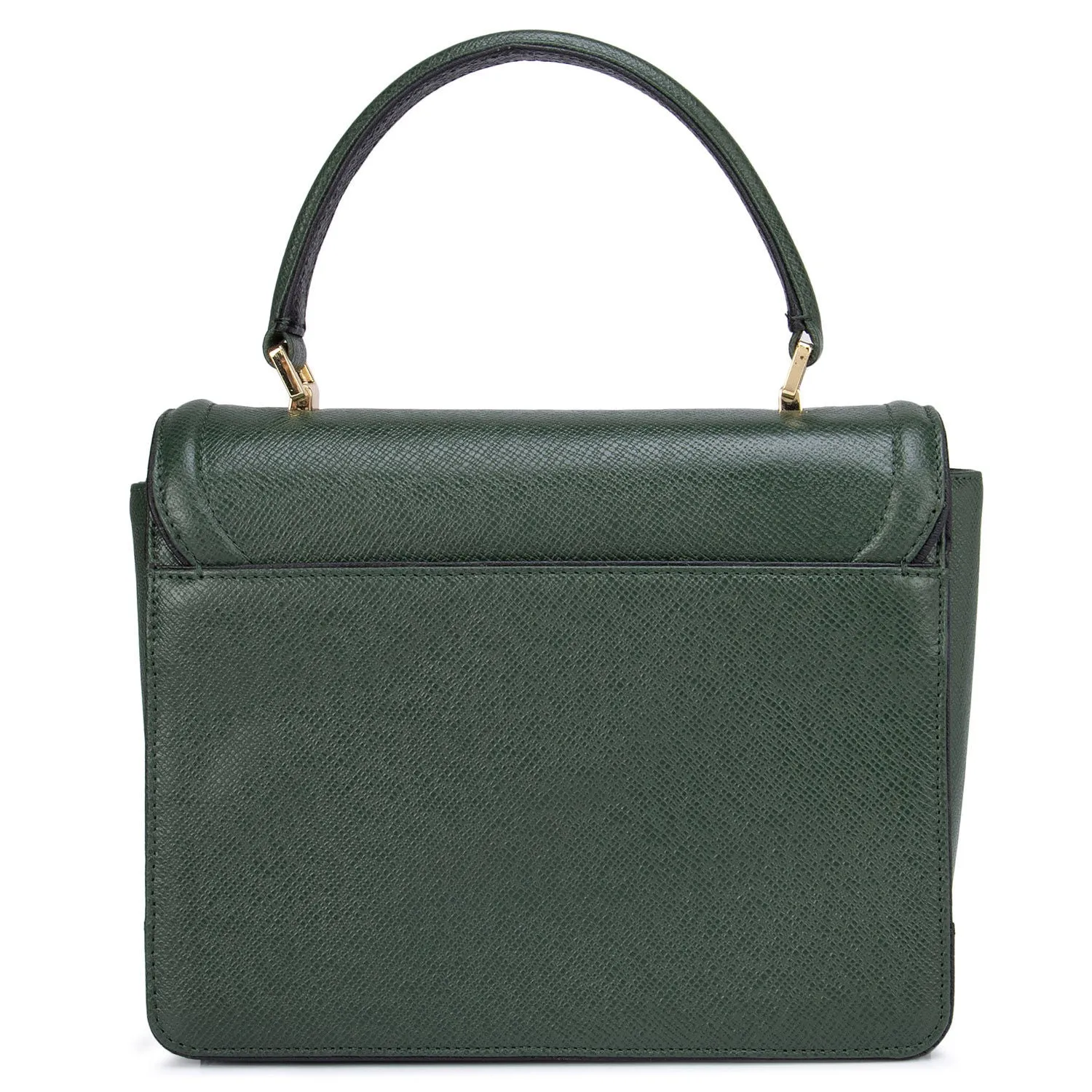 Green Franzy Satchel Bag