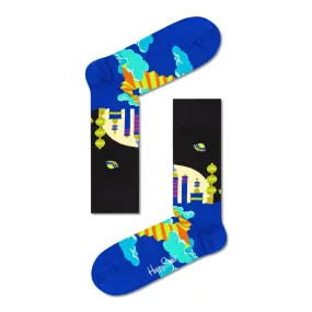 Happy Socks: City X Blue Black ML