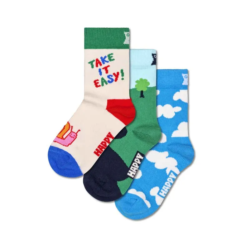 Happy Socks: Gift Set Kids Camera 3pk 4-6Y