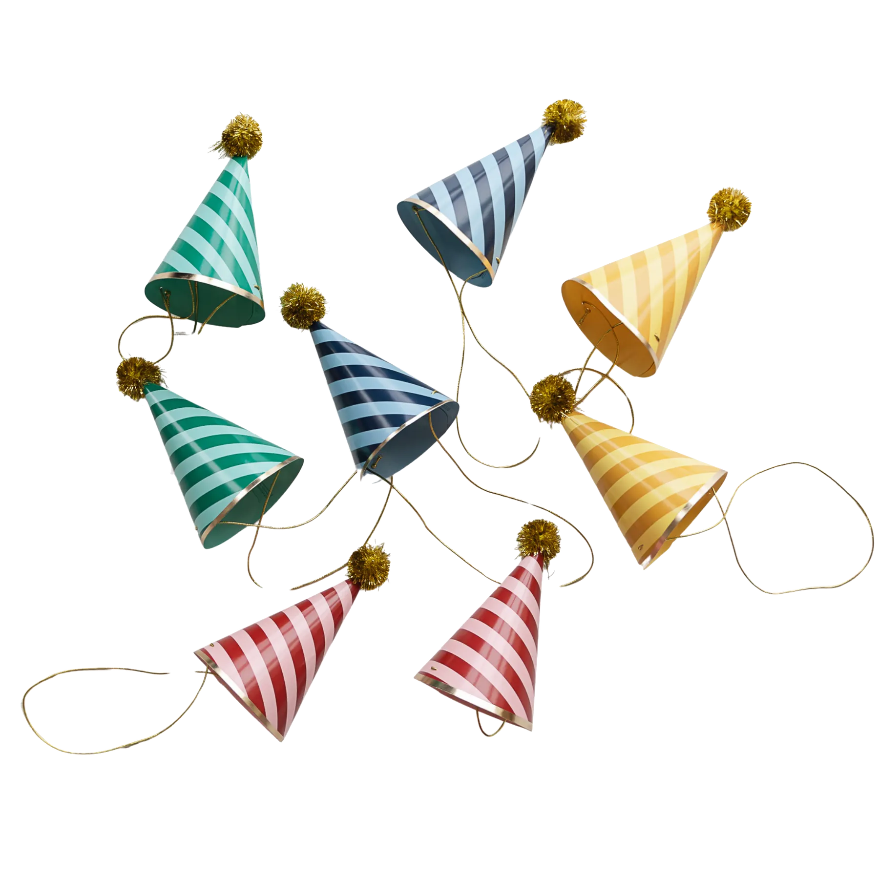 Harry Potter X Bonjour Fête House Pride Party Hats 5.5" | 8 Ct