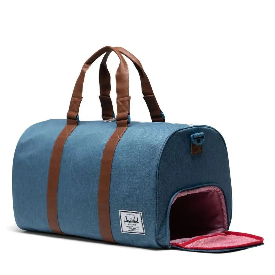 Herschel Novel Duffle - Copen Blue Crosshatch