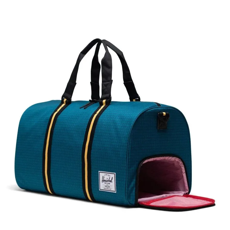 Herschel Novel Duffle - Harbour Blue Grid