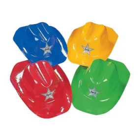 Kids Bright Color Fun Cowboy Hats