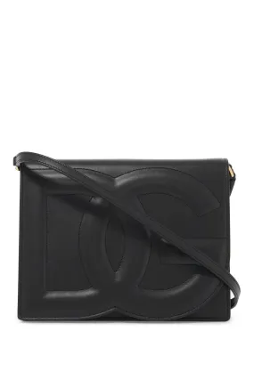 Leather Dg Logo Crossbody Bag