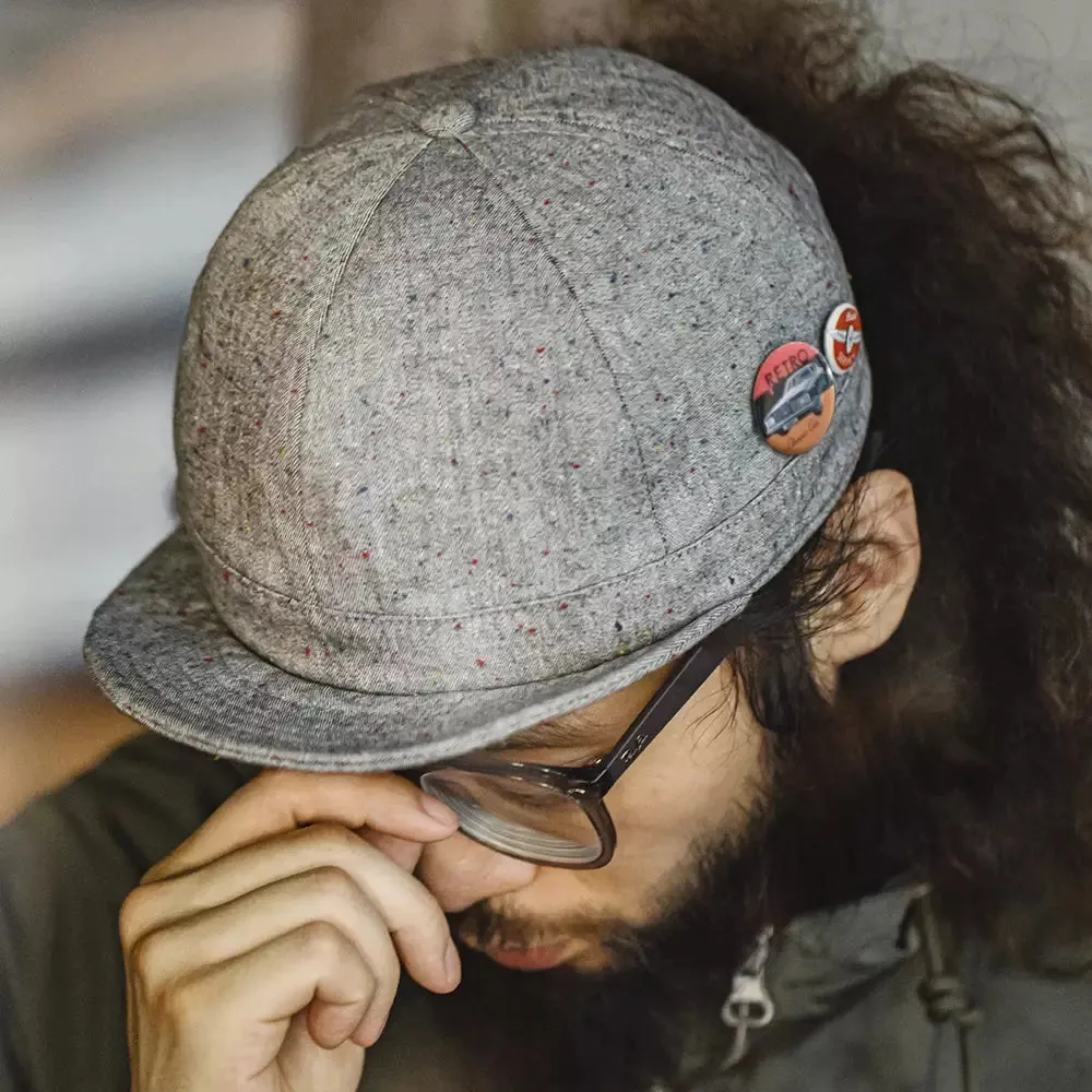 Lucky UNF Retro Gray Flip Hat