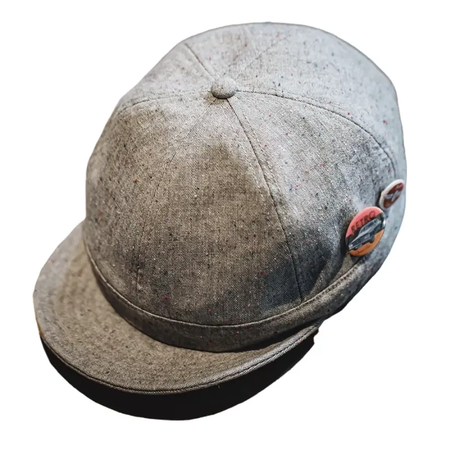 Lucky UNF Retro Gray Flip Hat