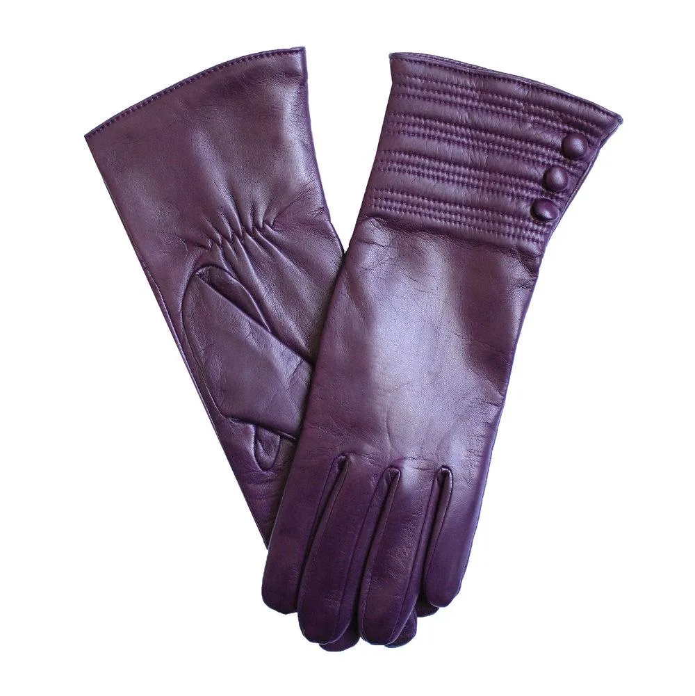 Marianne - Women's Cashmere Lined Leather Gloves