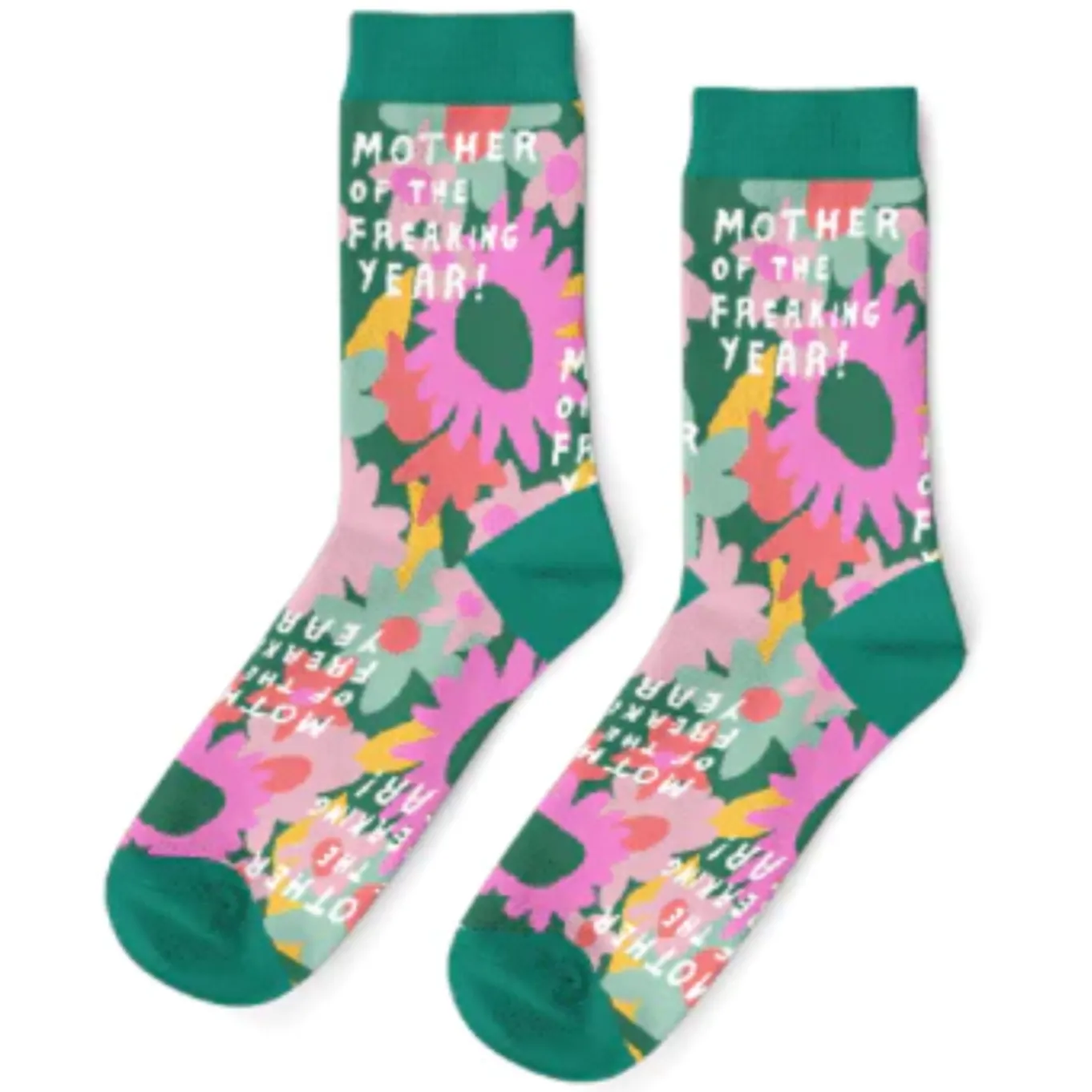 Mother Of The Freakin Year Women's Crew Socks