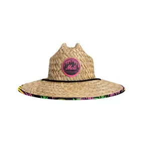 New York Mets MLB Highlights Straw Hat