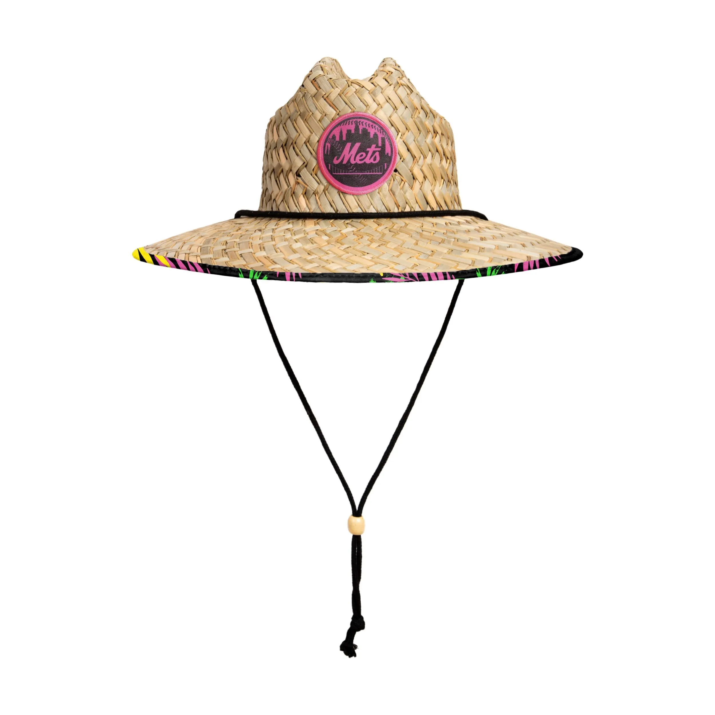 New York Mets MLB Highlights Straw Hat