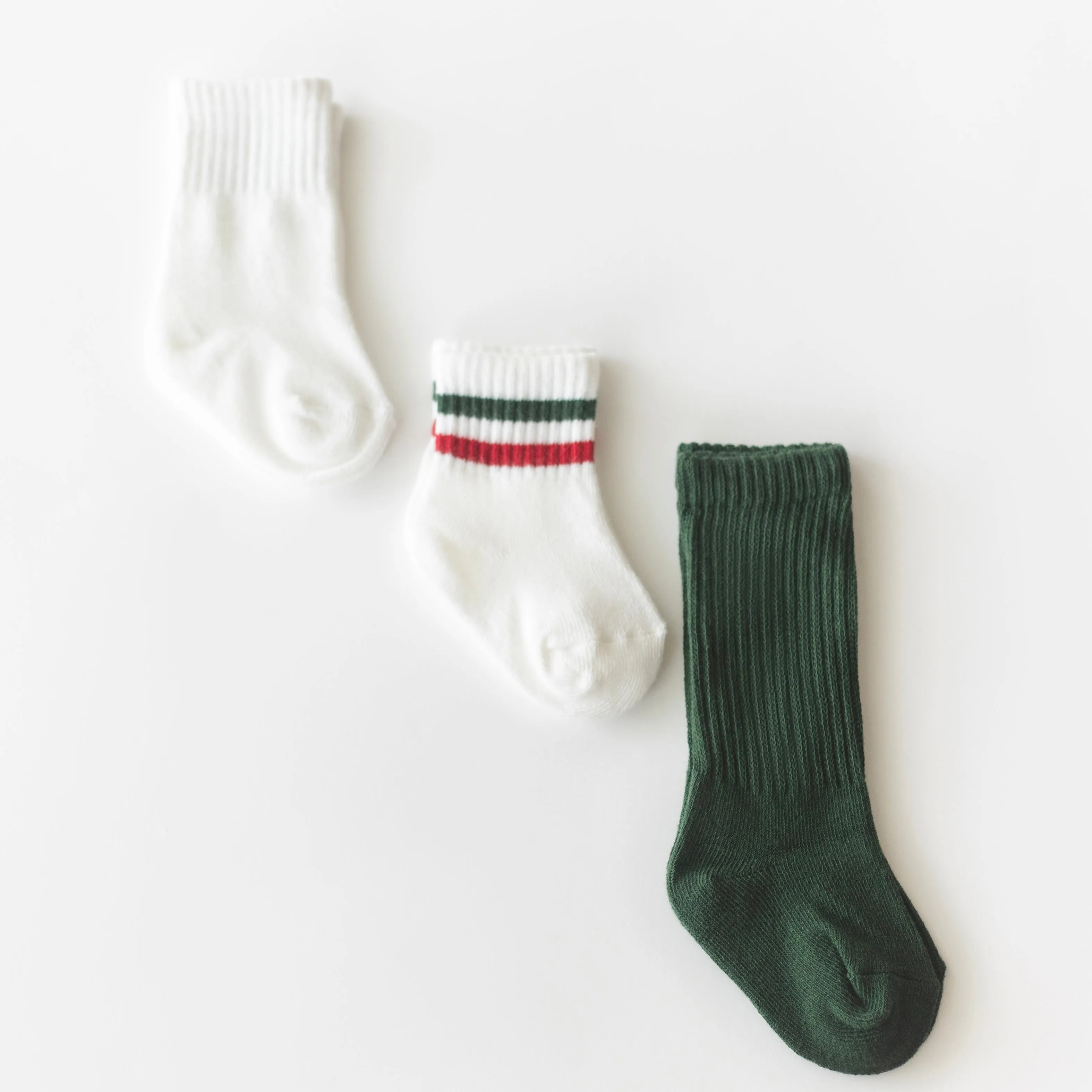 Organic Holiday Socks - 3 Pack