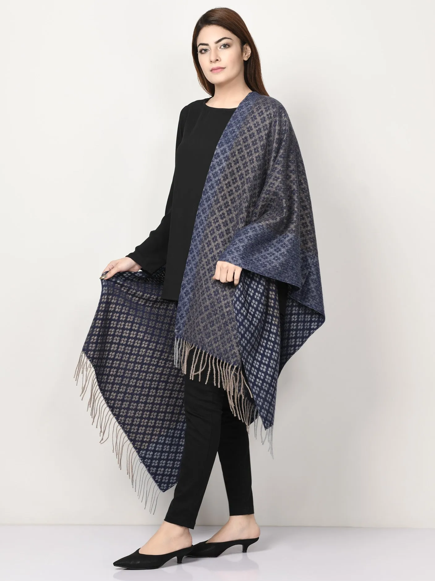 Patterned Shawl