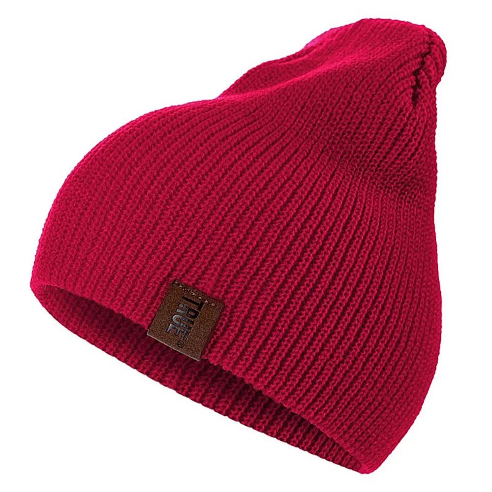 Plain Knit Vibrant Winter Comfy Beanie Hat