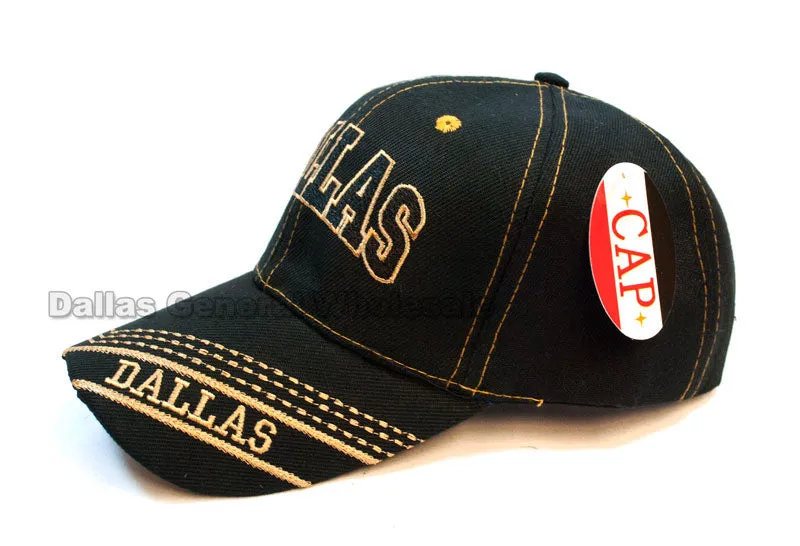 "Dallas" Casual Baseball Caps Wholesale