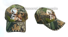 "Lone Wolf" Camouflage Casual Caps Wholesale