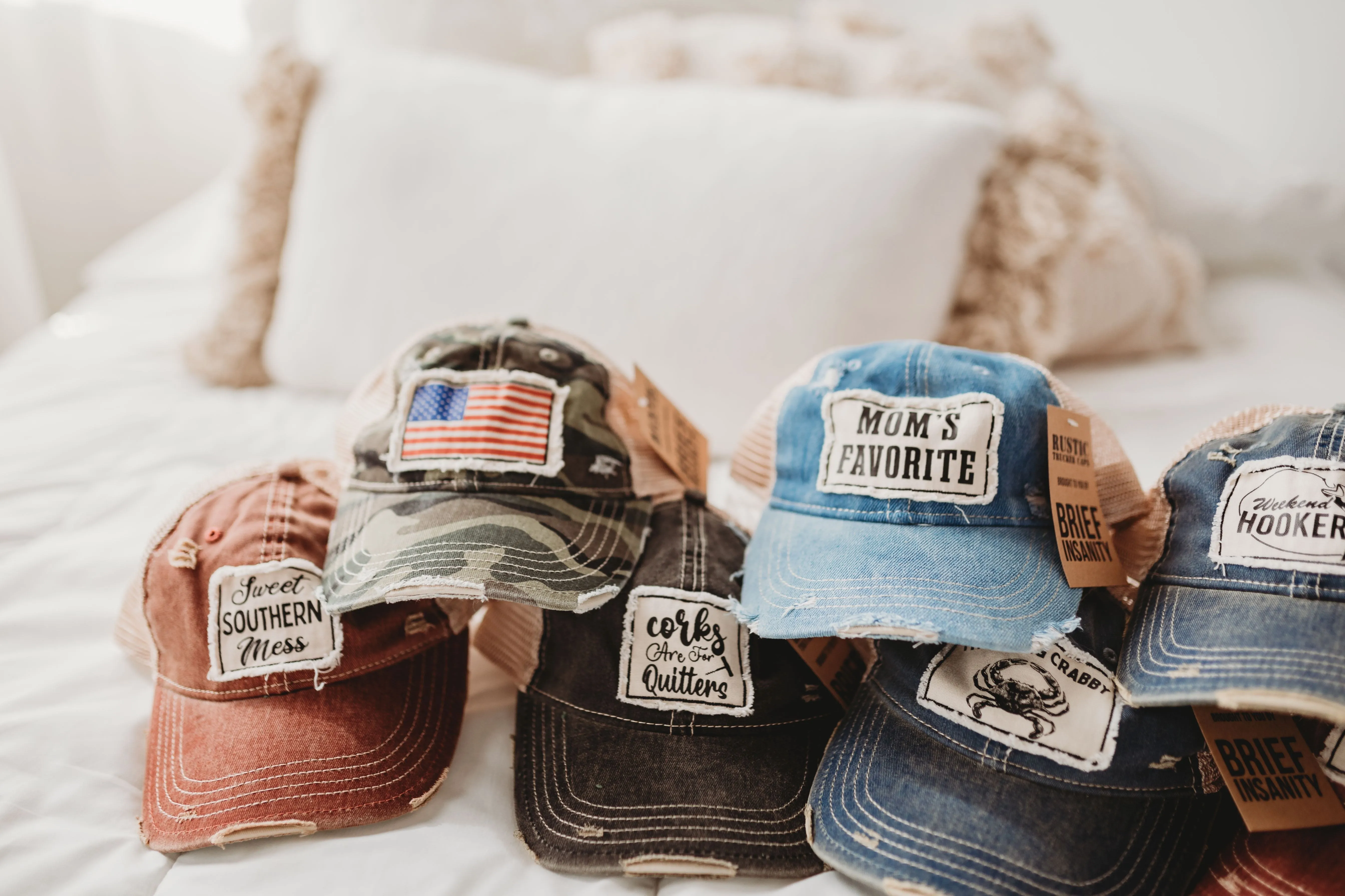 Single, Taken, Hungry Vintage Distressed Trucker Adult Hat