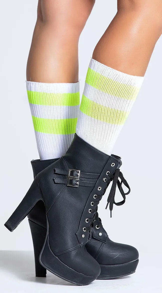 Striped Ankle Socks