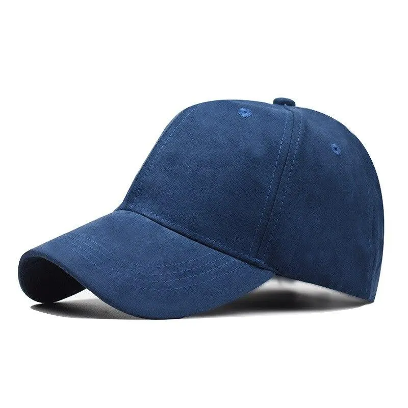 Suede baseball Cap