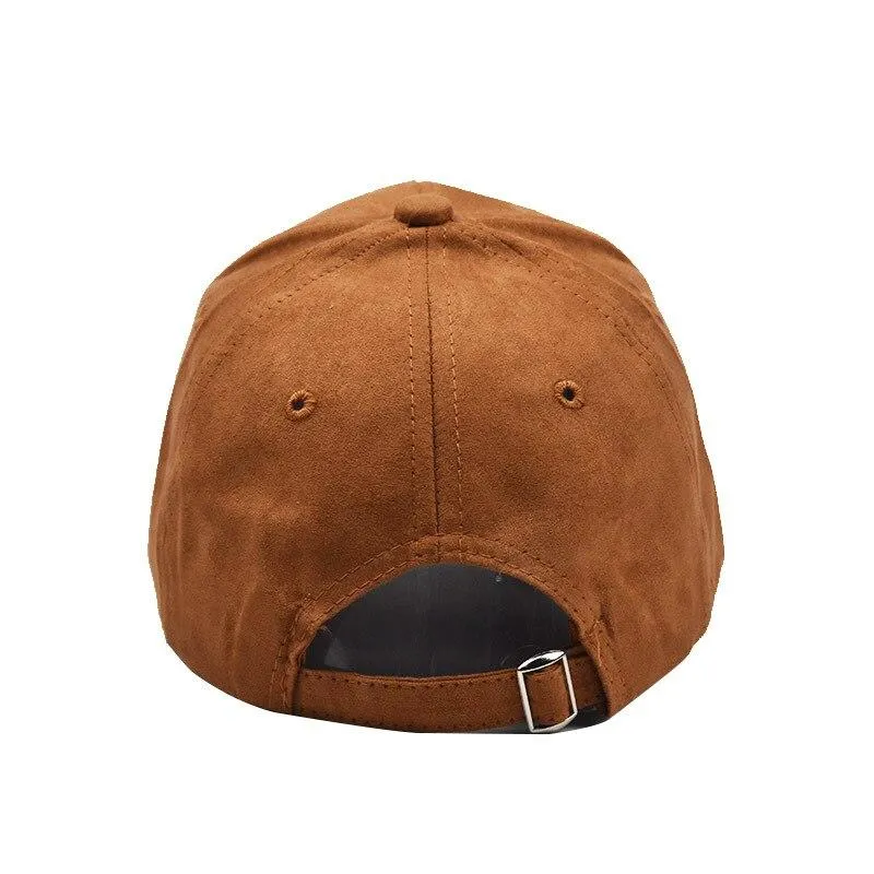 Suede baseball Cap