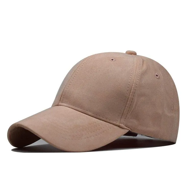 Suede baseball Cap