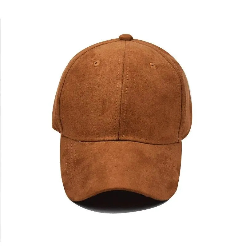 Suede baseball Cap