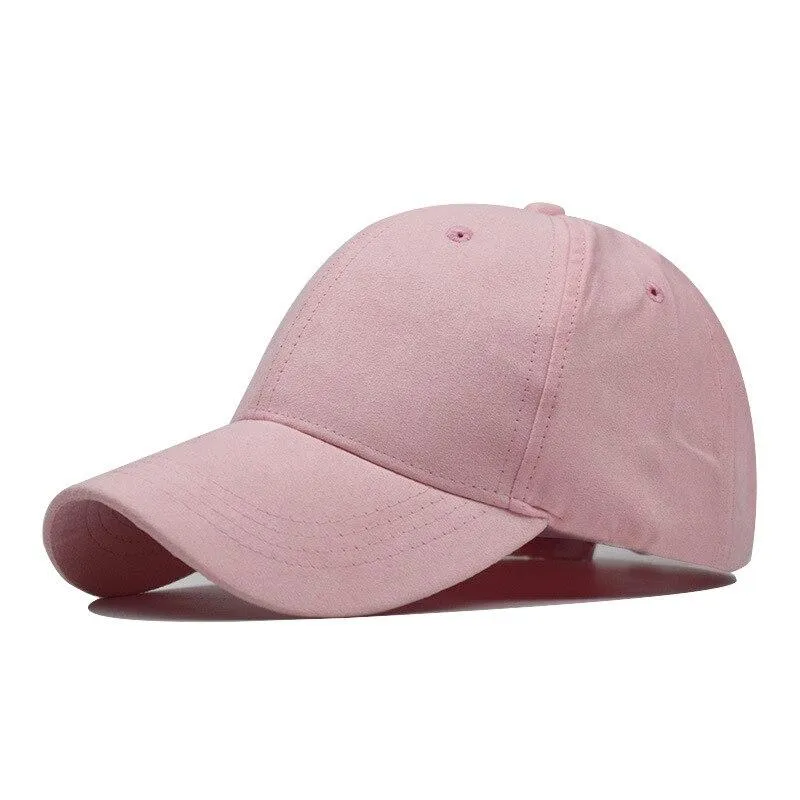 Suede baseball Cap