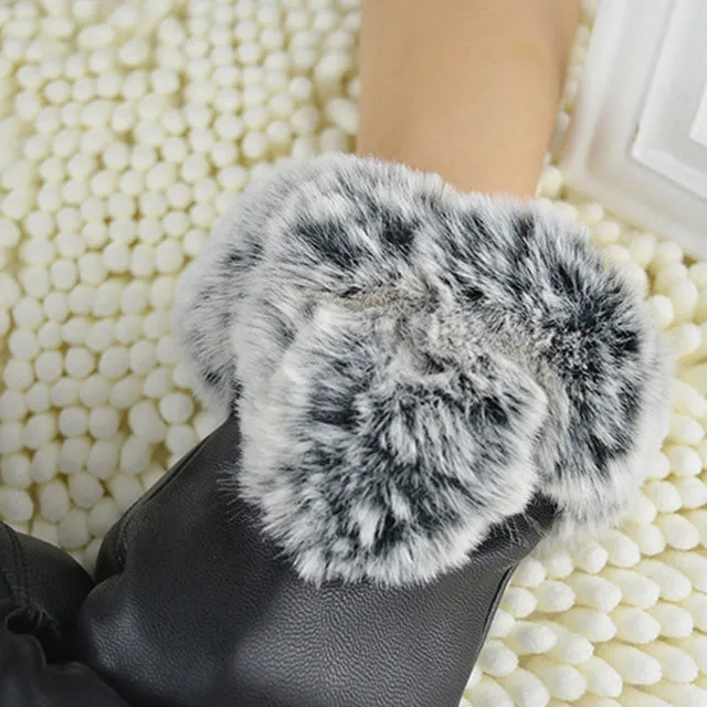 Touchscreen Warm Plush Gloves