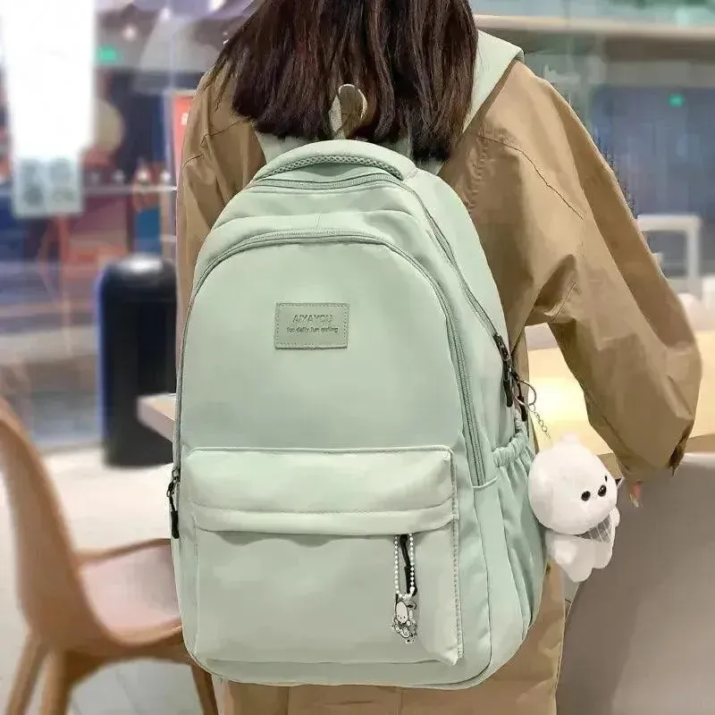 Waterproof Nylon Fashion Backpack for Teens