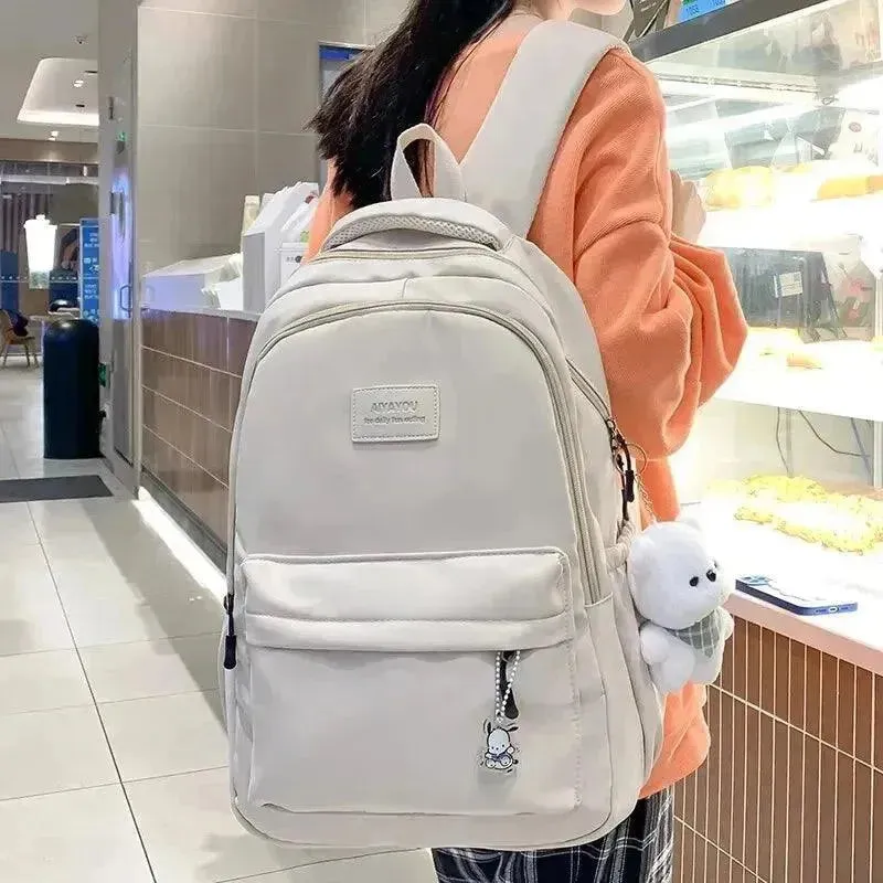 Waterproof Nylon Fashion Backpack for Teens