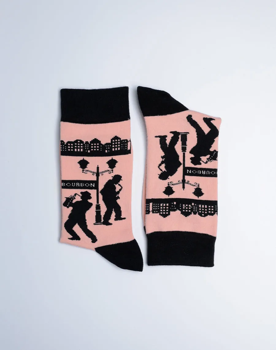 Women's Bourbon Street Jazz Crew Socks